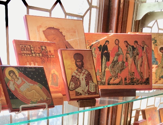 Icons available in the Bookstore and Gift Shop